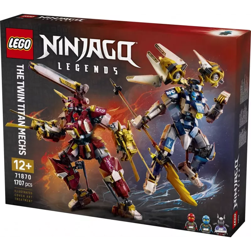 LEGO NINJAGO 71870 The Twin Titan Mechs (1707 pcs)