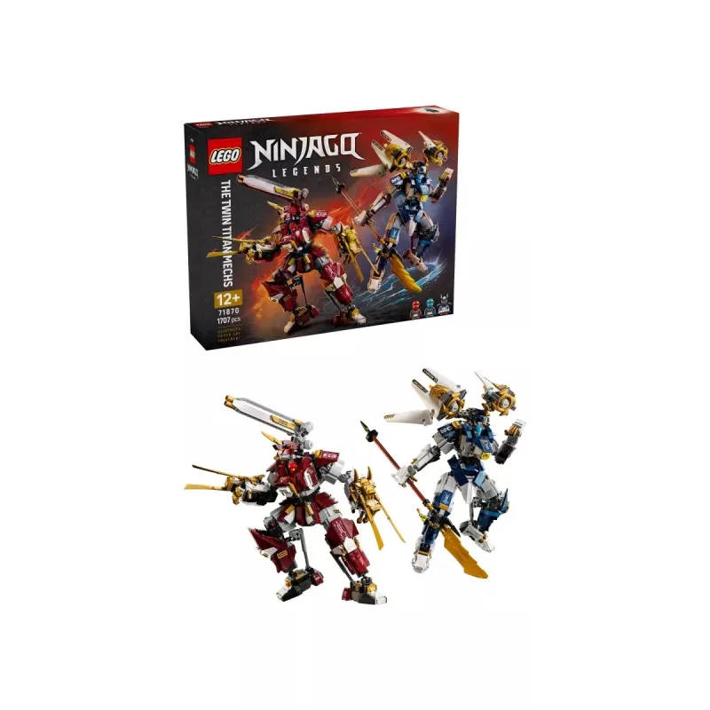 LEGO NINJAGO 71870 The Twin Titan Mechs (1707 pcs)