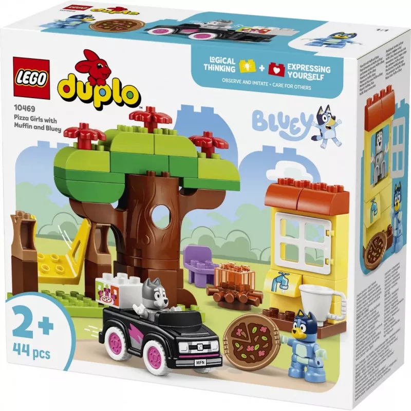 LEGO DUPLO Bluey 10469 Muffin and Bluey's Pizzeria (44 pcs)