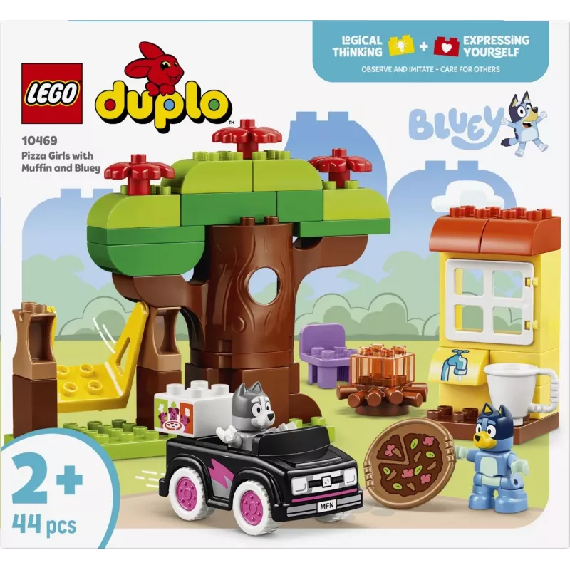 LEGO DUPLO Bluey 10469 Muffin and Bluey's Pizzeria (44 pcs)