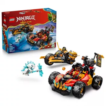LEGO NINJAGO 71864 Kai and Cole's Combiner Vehicles (394 pcs)