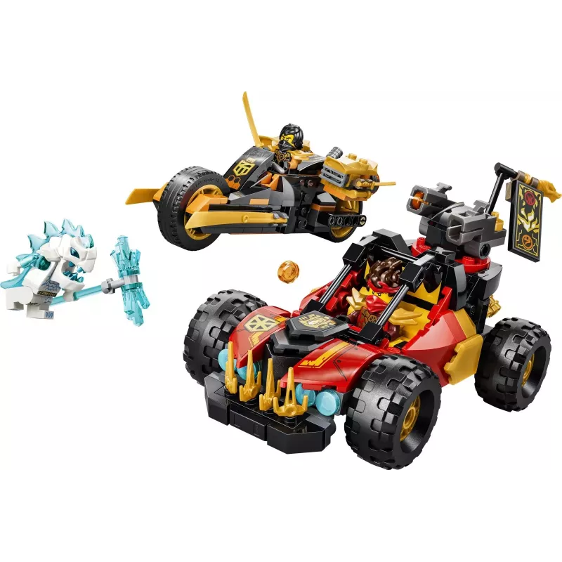 LEGO NINJAGO 71864 Kai and Cole's Combiner Vehicles (394 pcs)