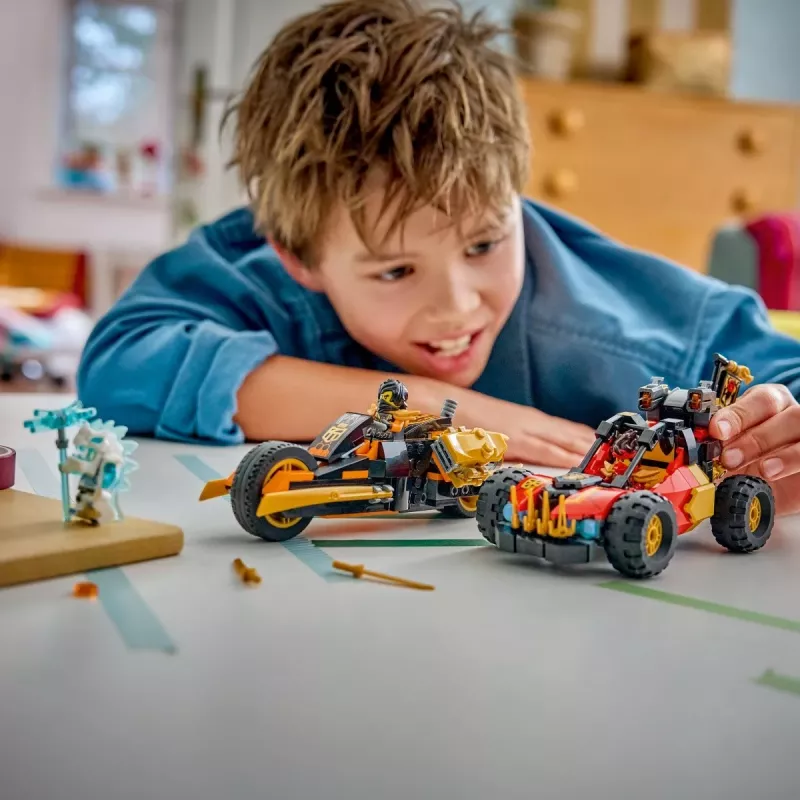 LEGO NINJAGO 71864 Kai and Cole's Combiner Vehicles (394 pcs)