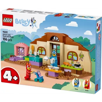 LEGO Bluey 11221 School with Rusty and Bluey (106 pcs)
