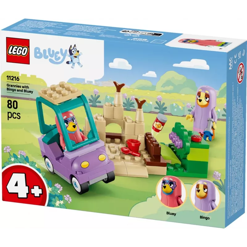 LEGO Bluey 11216 Grannies with Bingo and Bluey (80 pcs)