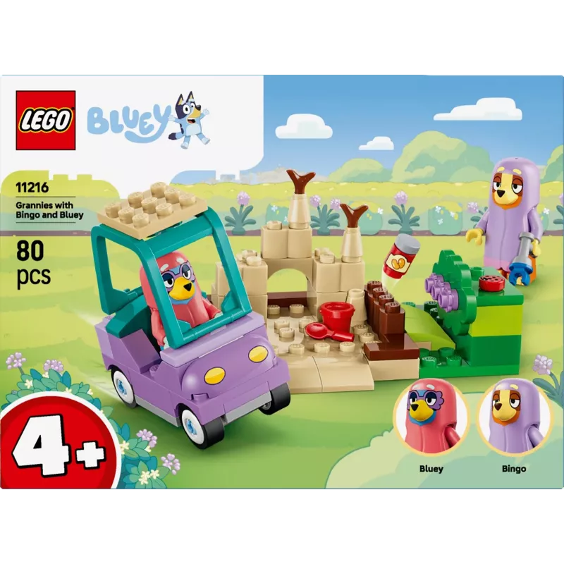 LEGO Bluey 11216 Grannies with Bingo and Bluey (80 pcs)