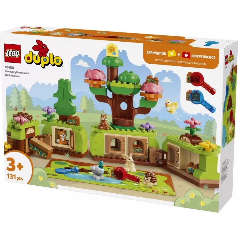 LEGO DUPLO 10480 Discovery Forest with Wild Animals (131 pcs)
