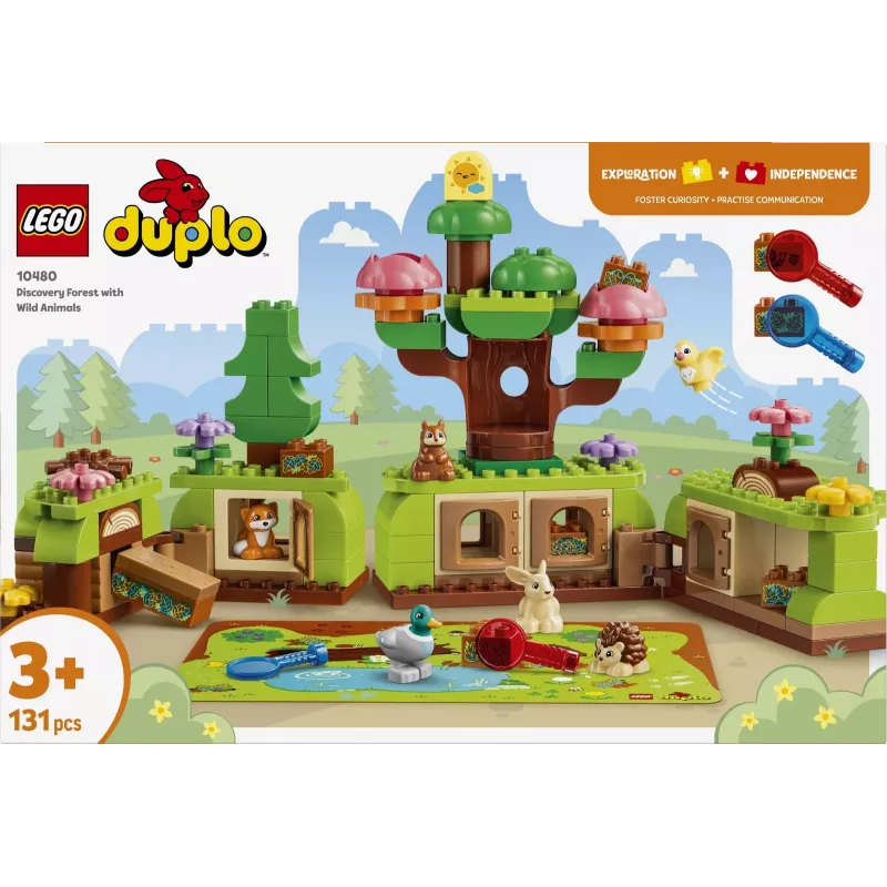LEGO DUPLO 10480 Discovery Forest with Wild Animals (131 pcs)