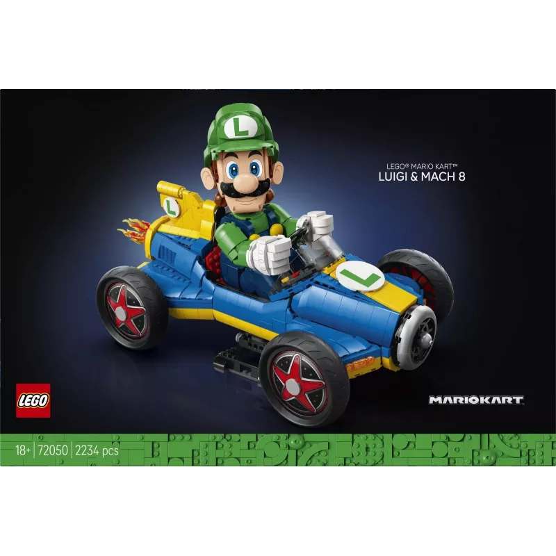 LEGO Super Mario 72050 Mario Kart - Luigi & Mach 8 (2234 pcs)