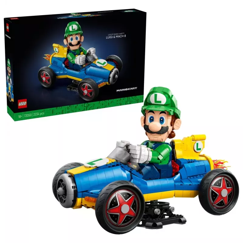 LEGO Super Mario 72050 Mario Kart - Luigi & Mach 8 (2234 pcs)