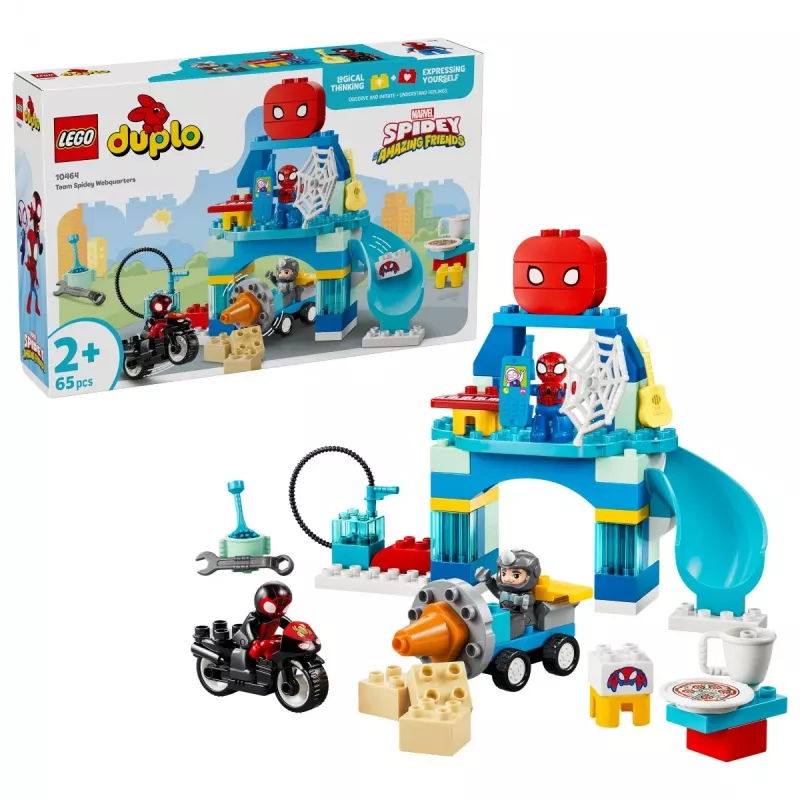LEGO DUPLO Marvel 10464 Team Spidey Webquarters (65 pcs)