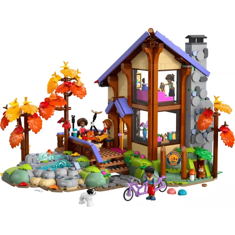 LEGO Friends 42705 Cozy Fall Forest Cabin (1229 pcs)