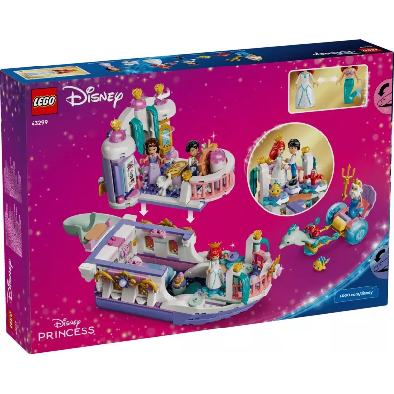 LEGO Disney 43299 Ariel's Royal Wedding Boat (519 pcs)