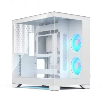 Fractal Design Pop 2 Vision White RGB ATX Mid-Tower Case (Tempered Glass)
