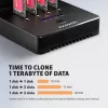 AXAGON ADSA-M2C44 USB4 40Gbps 4-Bay M.2 NVMe SSD Docking Station with Offline Clone Function, Aluminium, Active Cooling