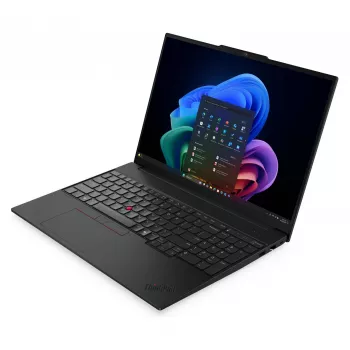Lenovo ThinkPad E16 Gen 4 16 inch WUXGA Business Laptop Intel Core Ultra 5 325 16GB DDR5 512GB SSD Intel Graphics Windows 11 Pro Black (QWERTZ)