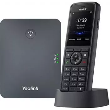 Yealink SIP-W79P Pro Ruggedized DECT IP Phone System Black (W70B + W59R Pro, IP67, Bluetooth 5.2)