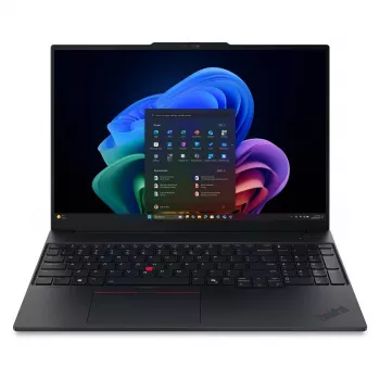 Lenovo ThinkPad E16 Gen 4 21YC000QGE business laptop, Intel Core Ultra 7 355, 16 inch WUXGA, 16GB DDR5, 512GB SSD, Windows 11 Pro, German QWERTZ keyboard