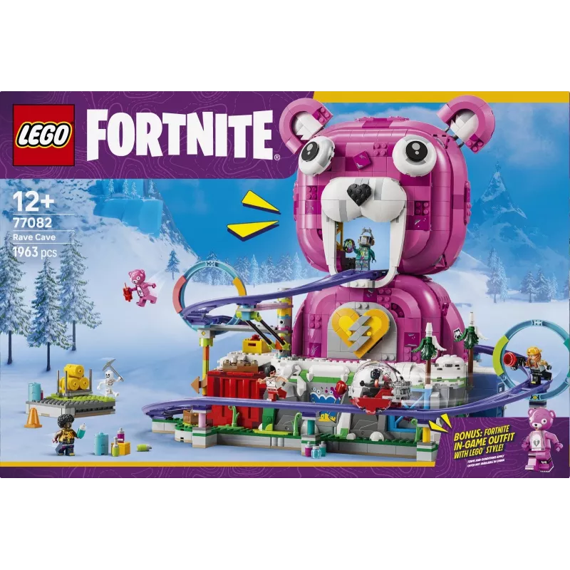 LEGO Fortnite 77082 Rave Cave (1963 pieces, ages 12+)