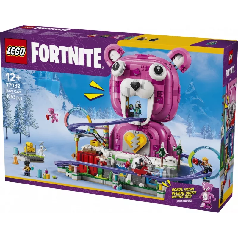 LEGO Fortnite 77082 Rave Cave (1963 pieces, ages 12+)