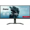iiyama G-Master GCB3484WQSU-B2 Red Eagle 86.4 cm (34 inch) 3440 x 1440 pixels UWQHD VA Curved Gaming Monitor 200Hz 0.6ms FreeSync Premium HDMI DisplayPort USB Hub Speakers Black