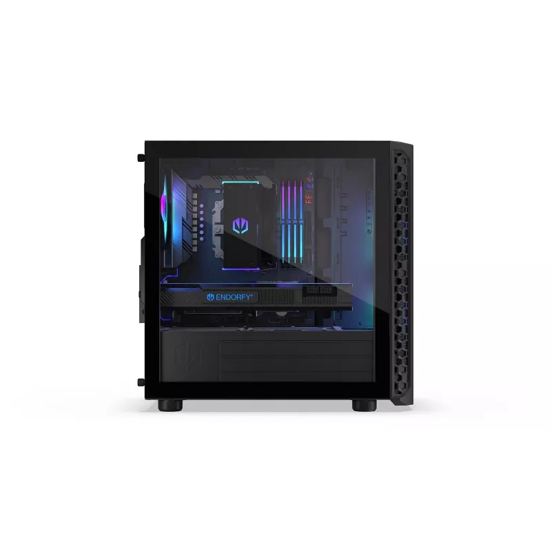 PC case Endorfy Signum M30 ARGB — Micro Tower mATX, mesh front, 3x 120 mm ARGB fans, tempered glass, USB-C 20 Gb/s