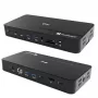 i-tec TB5 Triple Display Docking Station, 2x Thunderbolt 5, DP 2.1, 6x USB, M.2 NVMe slot, 2.5G LAN, SD/microSD, Audio, PD 140W