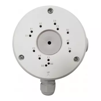 Reolink RLA-JBS1 Junction Box — aluminium alloy, waterproof, for bullet & PoE cameras, Ø 11.4 cm, white