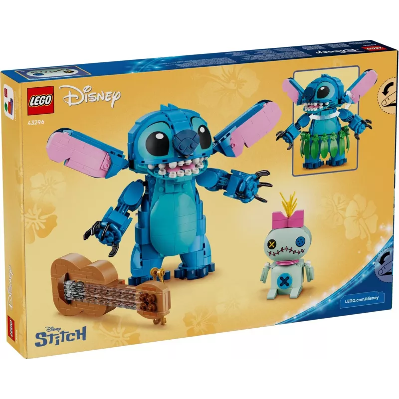 LEGO Disney 43296 Stitch & Scrump Building Set (713 Pieces)