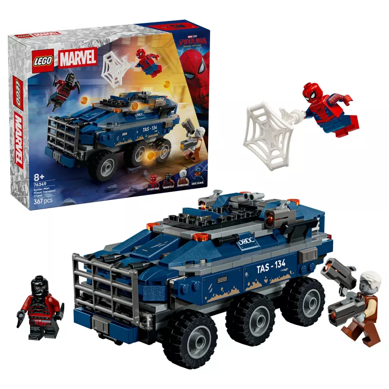 LEGO Marvel 76349 Spider-Man Prison Transport Chase (367 pcs)