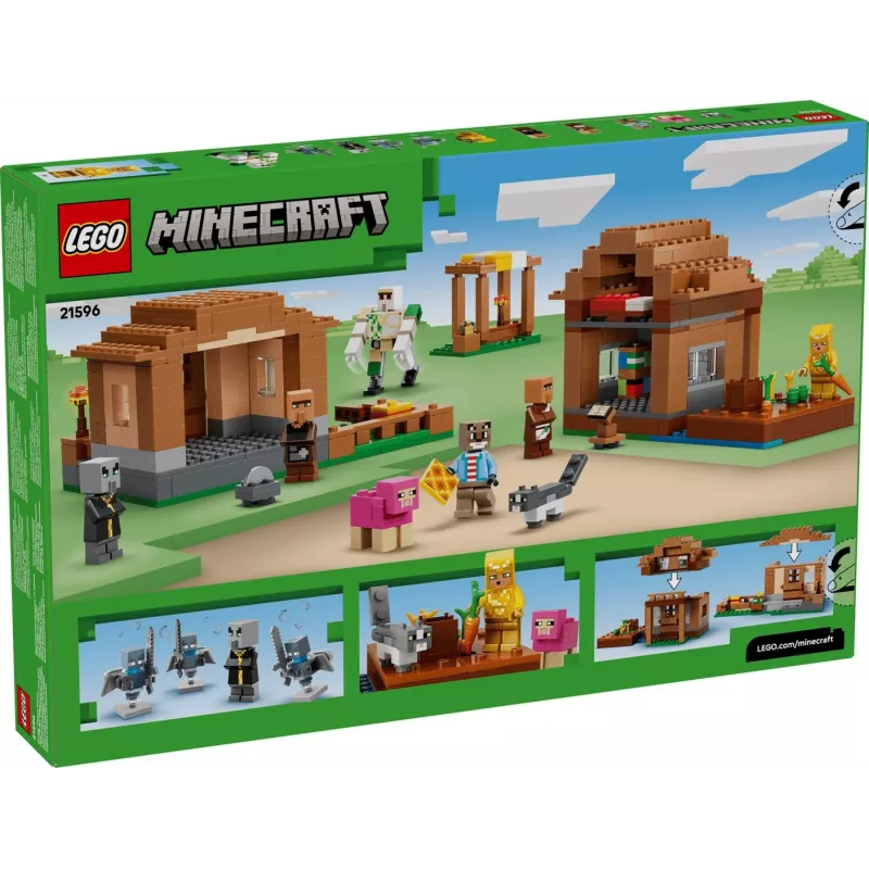LEGO Minecraft 21596 Evoker Village Attack