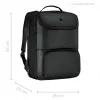 Wenger UrbanOne Travel 15.6 inch Laptop Backpack 33L Black 653888