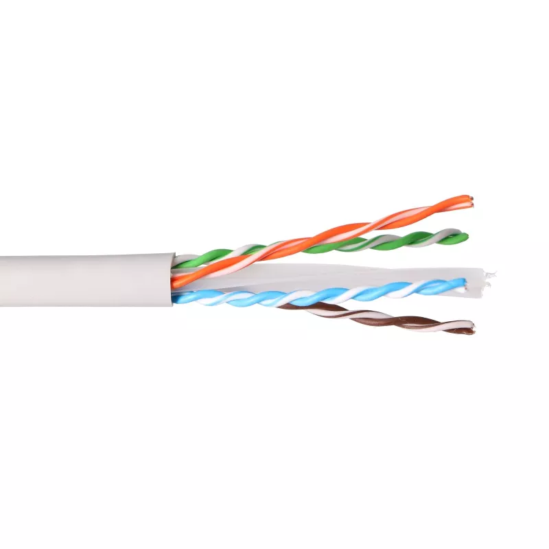 Extralink CAT6A U/UTP indoor twisted pair installation cable 100 m EX.96655