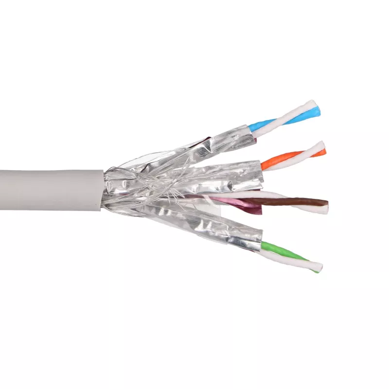 Extralink CAT7 S/FTP indoor twisted pair installation cable 100 m EX.96556