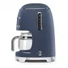 SMEG DCF02NBEU 50's Retro Style Drip Filter Coffee Machine 1.4L 10-Cup Navy Blue