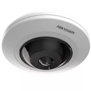 Hikvision DS-2CD3956G2-ISU 5MP AcuSense 180° Panoramic Fisheye IP Camera, 1.05mm, Built-in Microphone, Indoor