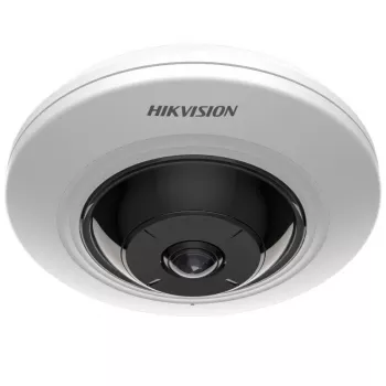 Hikvision DS-2CD3956G2-ISU 5MP AcuSense 180° Panoramic Fisheye IP Camera, 1.05mm, Built-in Microphone, Indoor