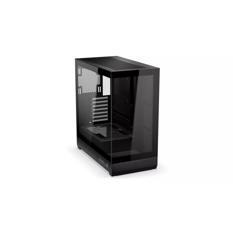 ENDORFY Fishtank 6000 Flex Mid-Tower PC Case - Black, Dual Tempered Glass, USB-C, E-ATX, Back-Connect Ready (No Fans)