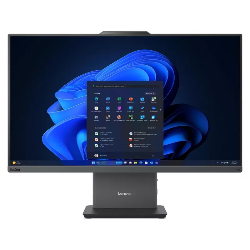 Lenovo ThinkCentre neo 50a 27 Gen 6 13QF000HGE All-in-One PC, Intel Core Ultra 5 226V, 16GB LPDDR5x, 512GB SSD, 27 inch FHD IPS, Windows 11 Pro, Luna Grey