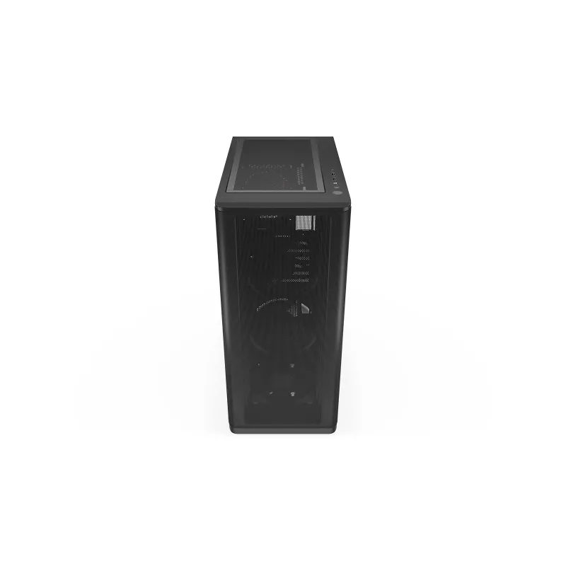 ENDORFY Ventum 400 Air ATX PC Case - Black, Tempered Glass, 4x Stratus 120 PWM Fans, USB-C