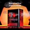 ENDORFY Ventum 400 Air ATX PC Case - Black, Tempered Glass, 4x Stratus 120 PWM Fans, USB-C