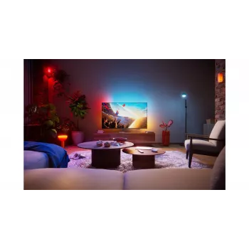 Philips 43PUS8001/12 43-inch (108 cm) 4K Ultra HD LED Ambilight Smart TV, 3840x2160, Titan OS, Dolby Atmos, HDR10+, Black