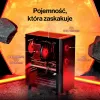 ENDORFY Ventum 400 ARGB ATX PC Case - Black, Tempered Glass, 4x Stratus 120 PWM ARGB Fans, ARGB & PWM Controller, USB-C