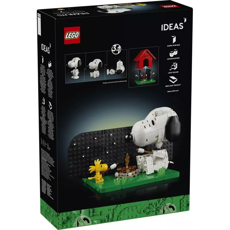 LEGO Ideas 21368 Peanuts Snoopy's Doghouse 1327-Piece Building Set