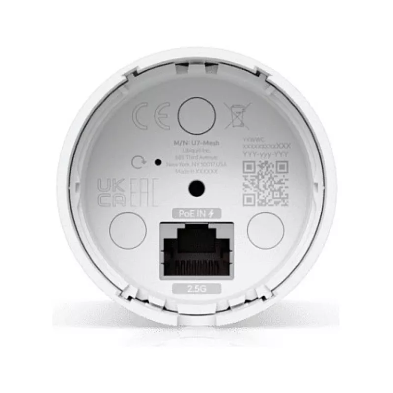 Ubiquiti UniFi U7-Mesh WiFi 7 Tri-Band BE5000 Outdoor Access Point 2.5G PoE+