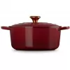 Le Creuset Signature Round Roaster 26cm 5.3L Enameled Cast Iron Rhône 21177269494441