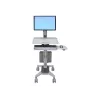 Ergotron WorkFit C-Mod Single LD Sit-Stand Workstation Cart 24-198-055 up to 27 inch