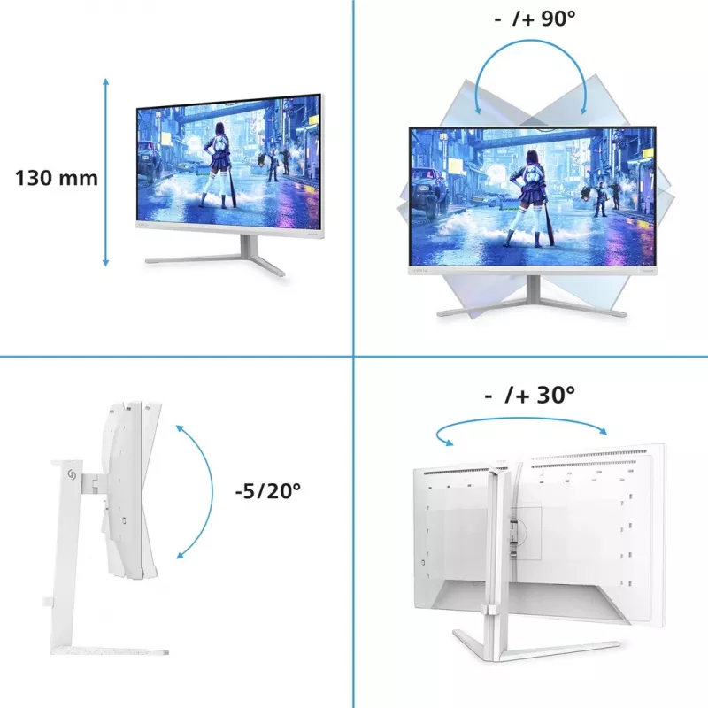 Philips Evnia 5000 27M2N5201P/00 27 inch FHD Fast IPS 260Hz 1ms Gaming Monitor