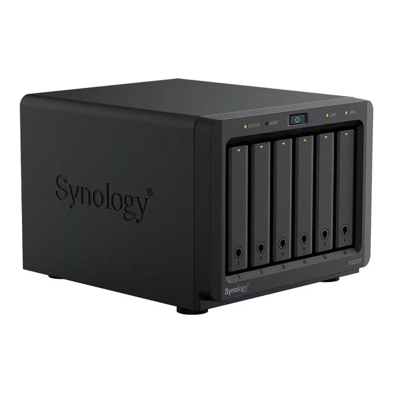 Synology FlashStation FS200T 6-Bay All-Flash NAS Server Intel Celeron J4125 4GB DDR4