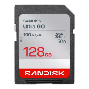 SanDisk Ultra GO SDXC UHS-I 128GB Memory Card SDSDUGN-128G-GN6IN 190MB/s
